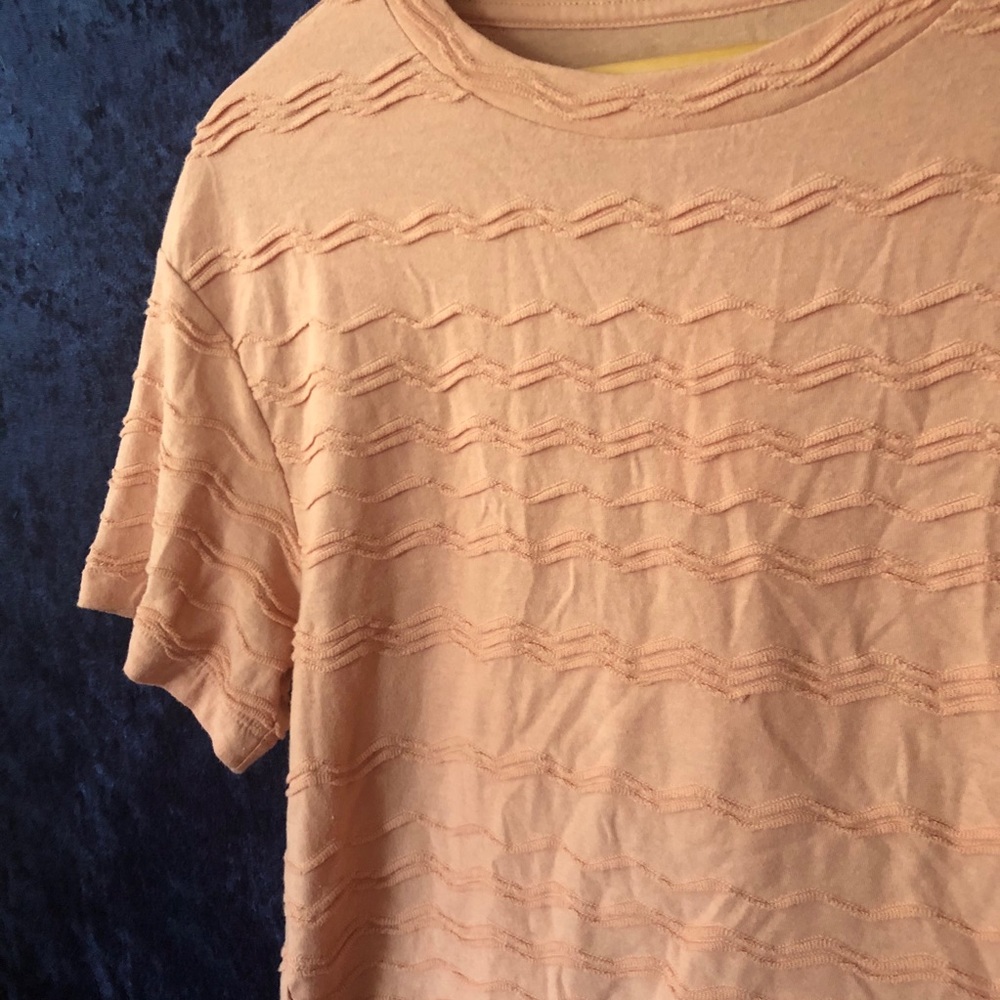 Madewell Short Sleeve Textured Shirt 〰️ NWT Sz XXS